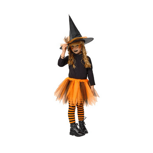 Alpha 55 Set déguisement sorcière enfant – Tutu & chapeau Alpha55