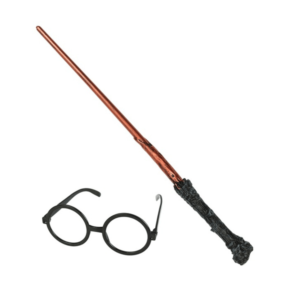 Alpha 55 Set Harry Potter Enfant Lunettes & Baguette – 2 Pièces
