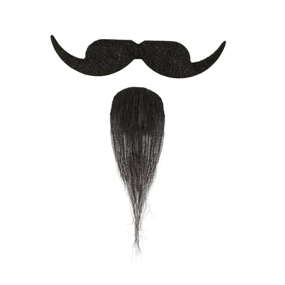 Alpha 55 Set Moustache & Bouc Mousquetaire 2 Pièces – Déguisement