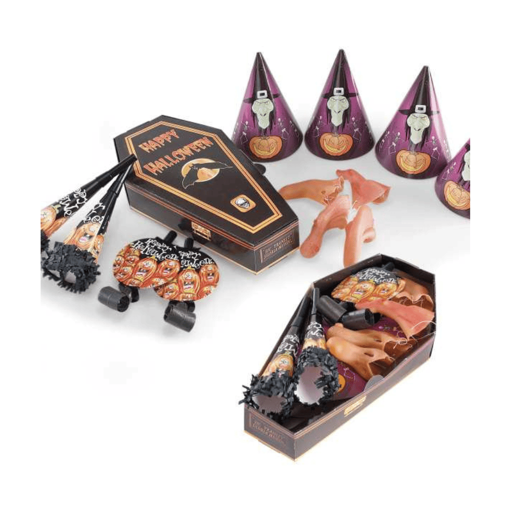 Alpha 55 Set Party Cercueil Halloween pour 4 Personnes