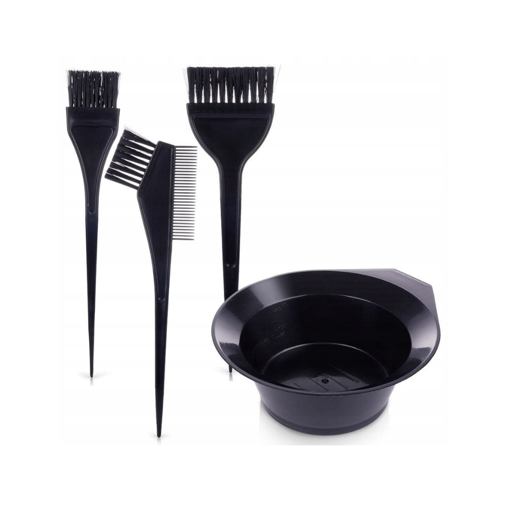Alpha 55 Set teinture cheveux 4 pièces noir – Complet & pratique