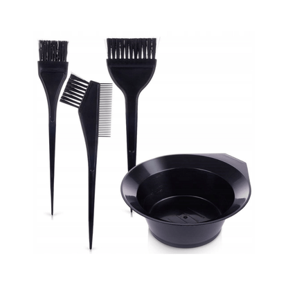 Alpha 55 Set teinture cheveux 4 pièces noir – Complet & pratique