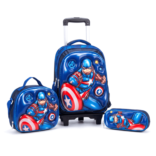 Alpha 55 Set Trio Trolley 17" Licence Avengers