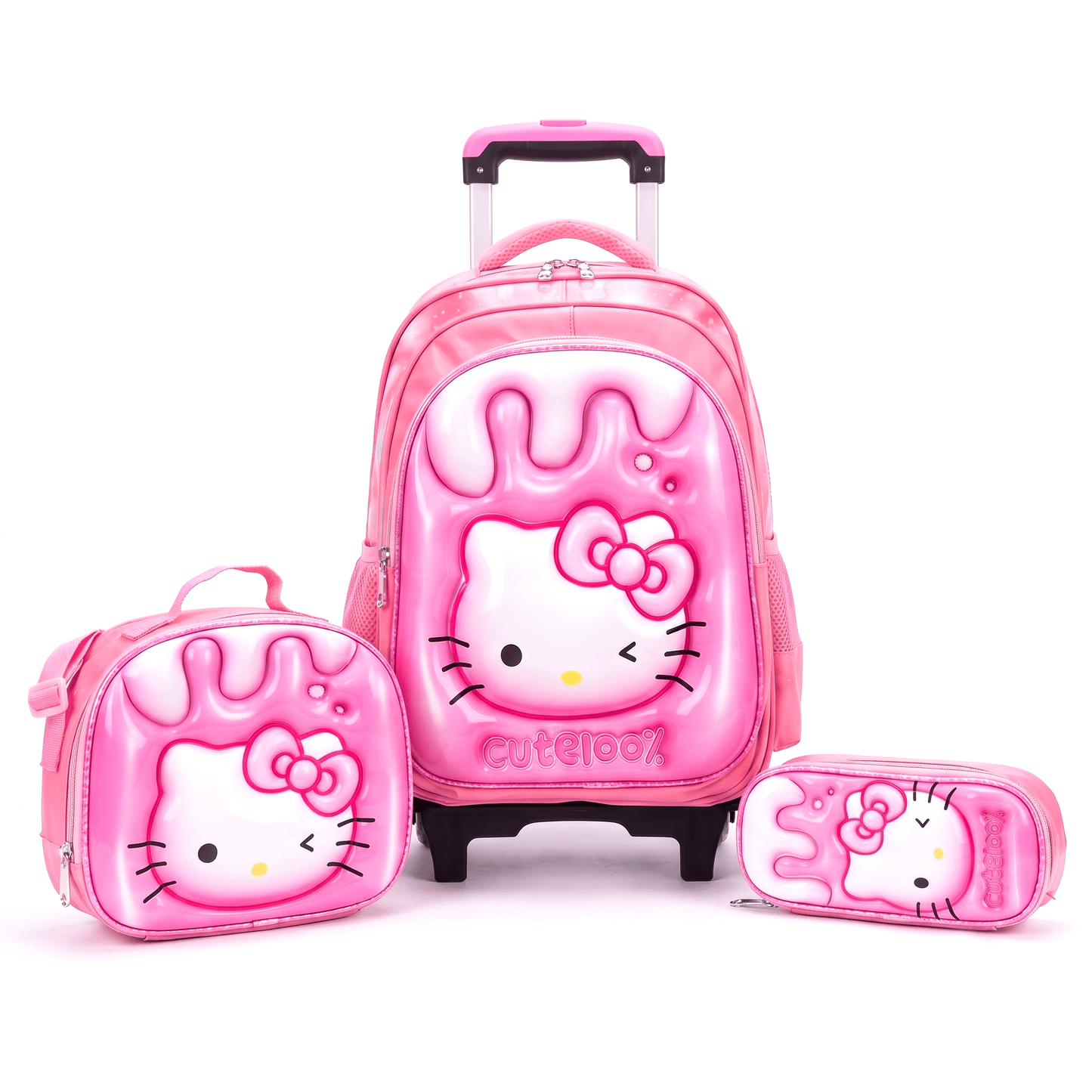 Alpha 55 Set Trio Trolley 17" Licence Hello Kitty