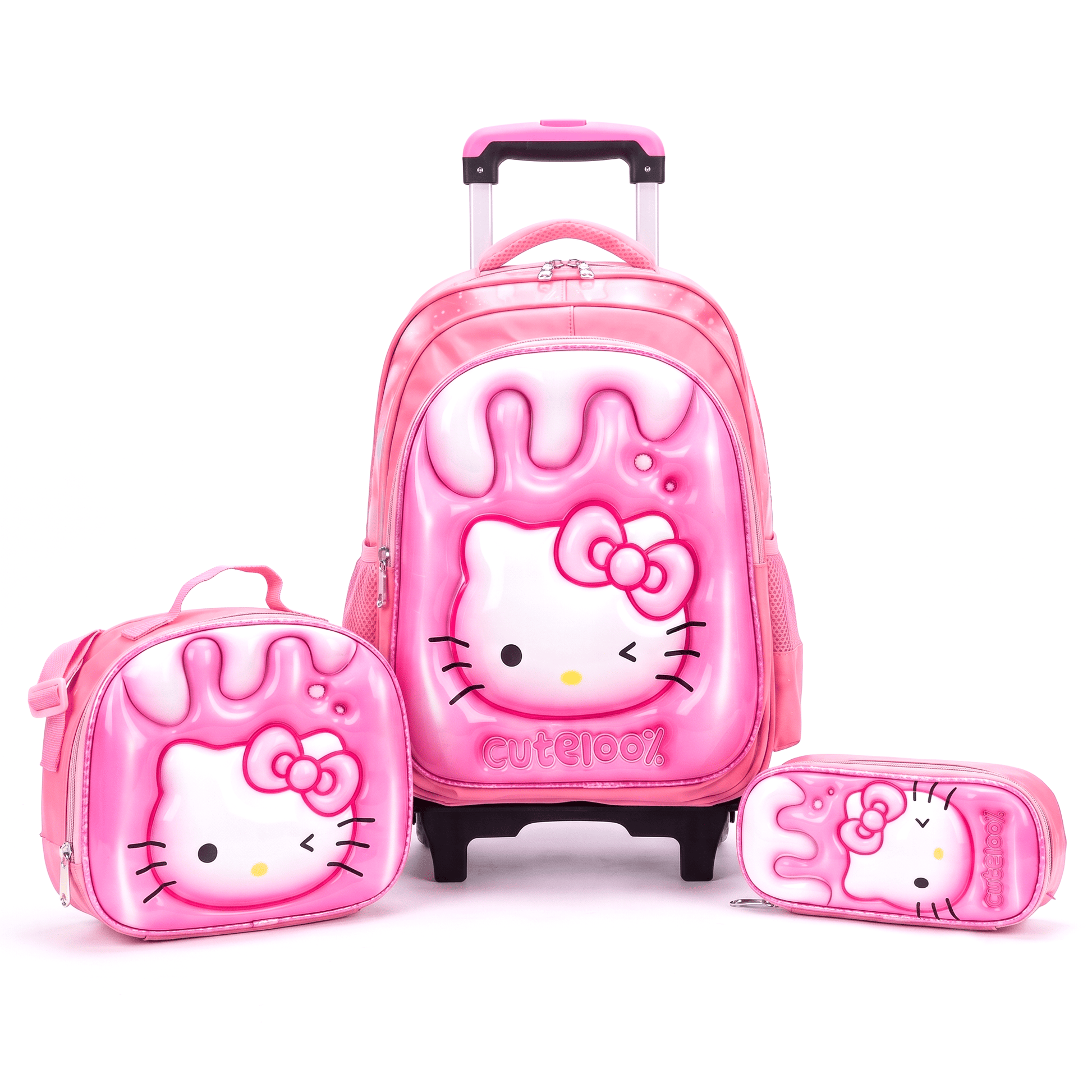 Alpha 55 Set Trio Trolley 17" Licence Hello Kitty