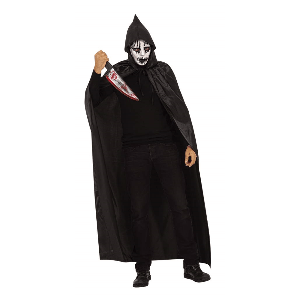 Alpha 55 Set Tueur Homme 2 Pièces Cape & Masque – Déguisement