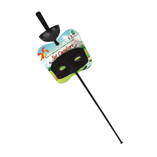 Alpha 55 set zorro Set Zorro 2 pièces épée + masque enfant
