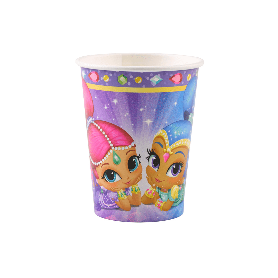 Shimmer & Shine, lot de 8 gobelets 250ml