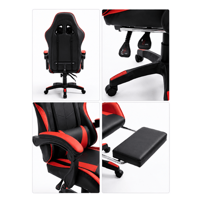 Alpha 55 SK26 Chaise Gamer Rouge – Fauteuil Gaming Ergonomique