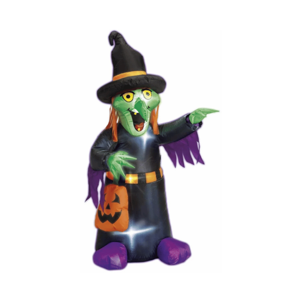 Alpha 55 Sorcière gonflable lumineuse Halloween