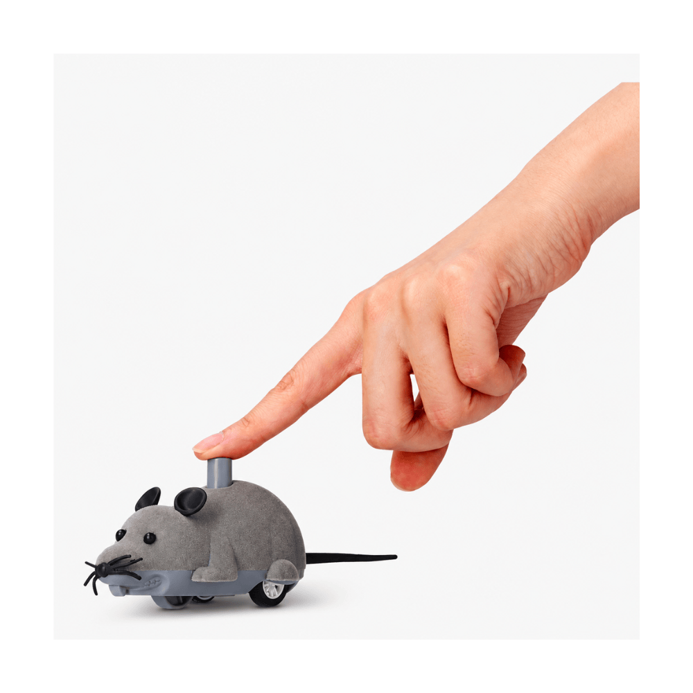Alpha 55 Souris Floquée Activée par Pression – Halloween