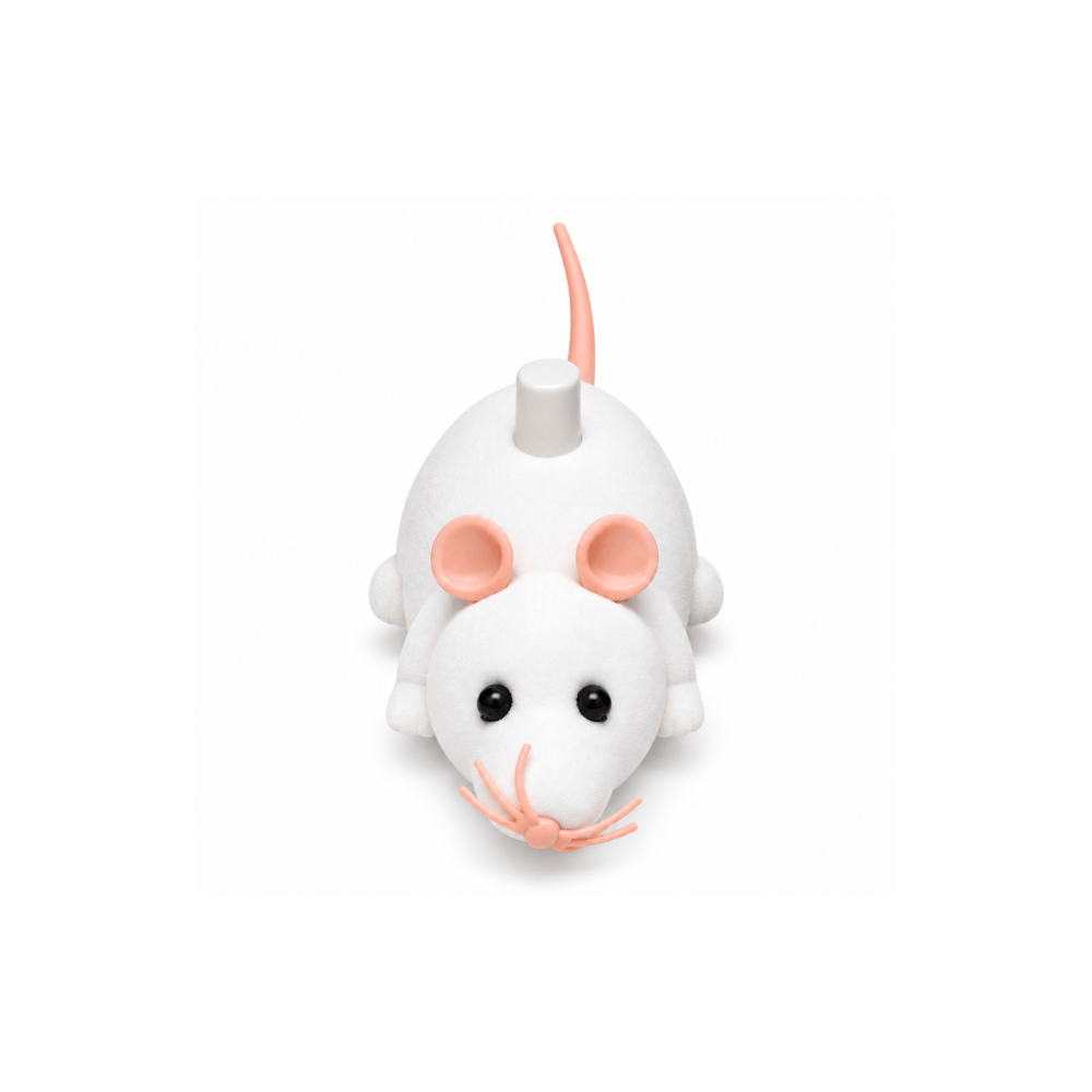 Alpha 55 Souris Floquée Activée par Pression – Halloween