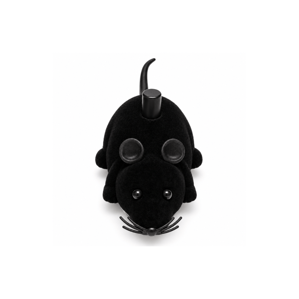 Alpha 55 Souris Floquée Activée par Pression – Halloween