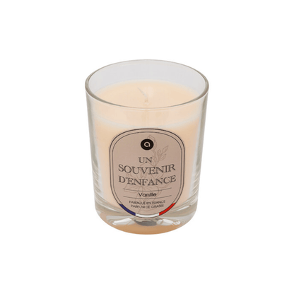 Alpha 55 Souvenir d'enfance Bougie Parfumée Nibi 180 g en Pot Verre Élégant