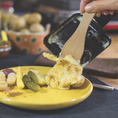 Alpha 55 Spatule a raclette en bois x6