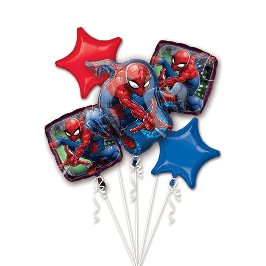 Alpha 55 Spiderman, bouquet de ballons aluminium