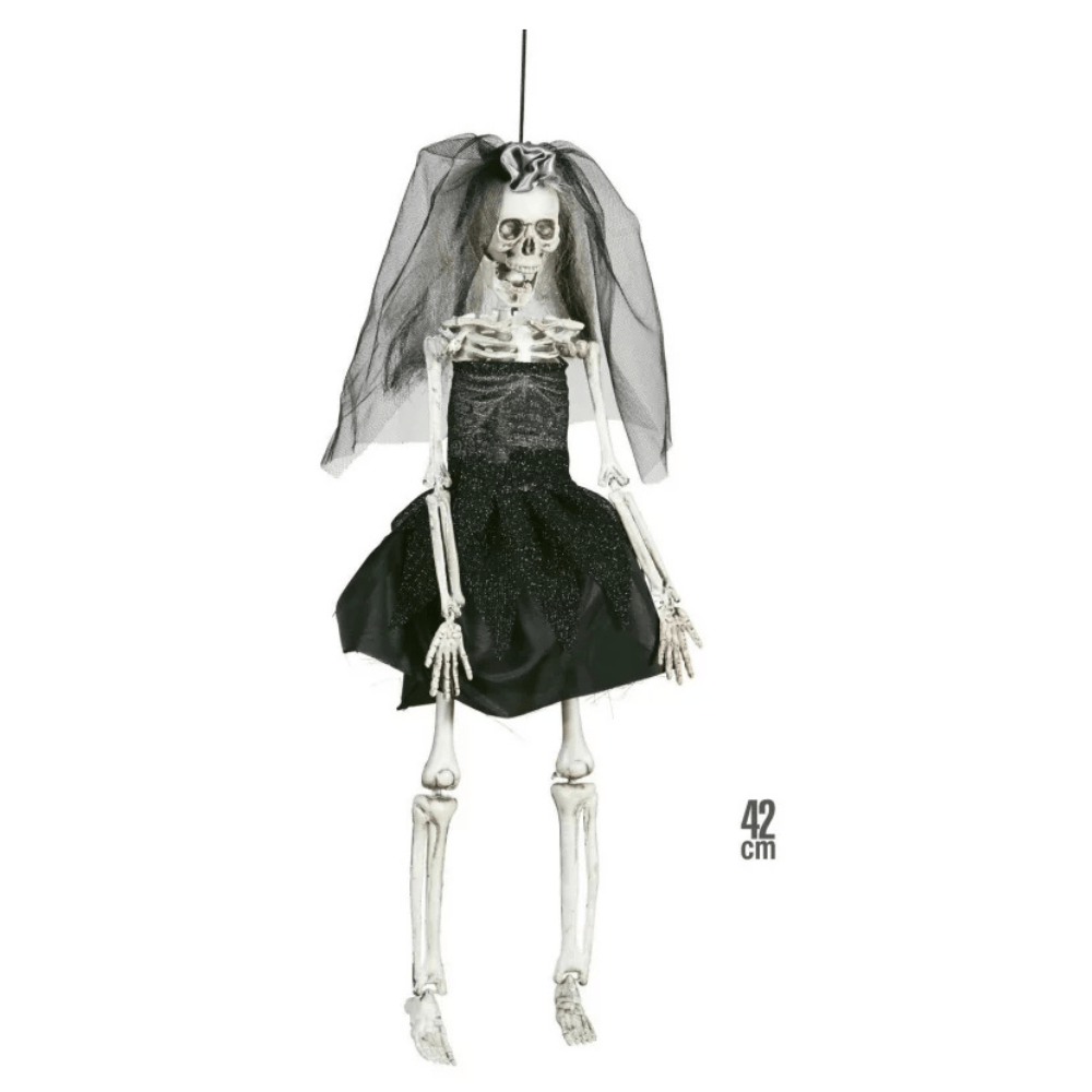 Alpha 55 Squelette Habillé 42 cm Fiancée Décoration Halloween