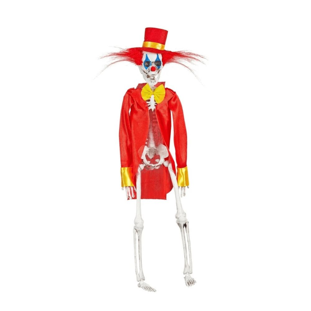 Alpha 55 Squelette Habillé Clown 40 cm Décoration Halloween