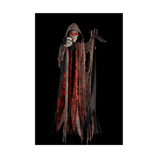 Alpha 55 Squelette suspendu avec crâne et couteau