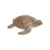 Statue marine résine étoile crabe tortue iguane