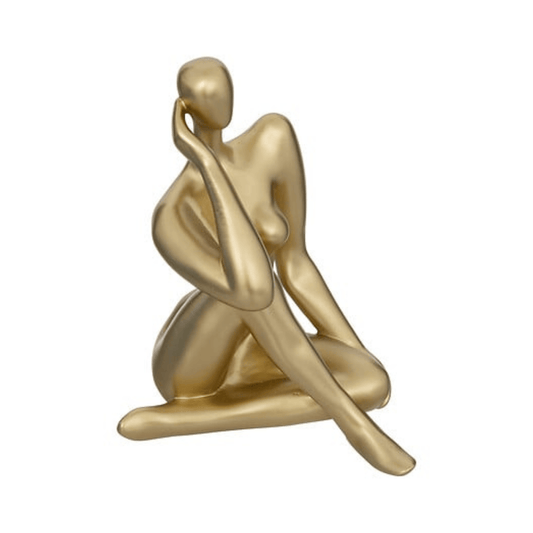 Alpha 55 Statuette Femme Le Collectionneur 25 cm Dorée
