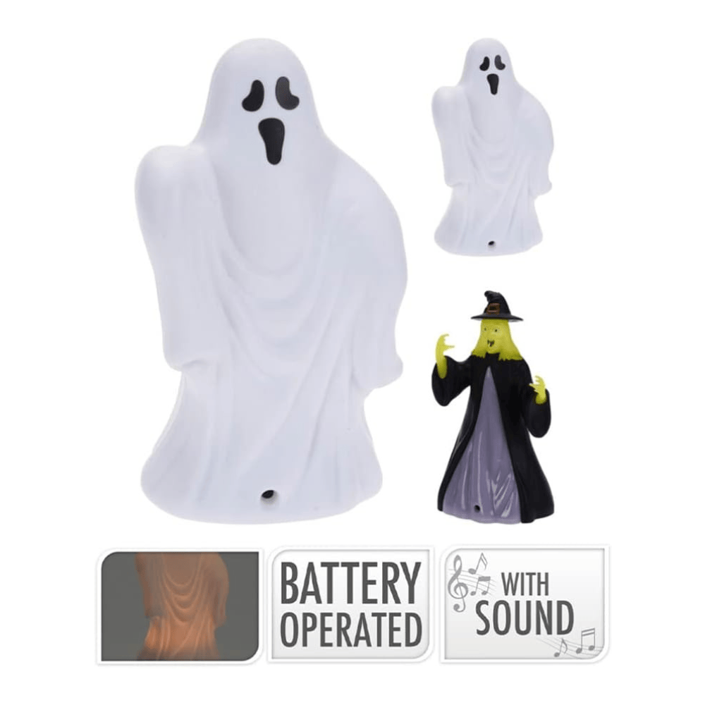 Alpha 55 Statuette Lumineuse & Sonore 14 cm – Halloween