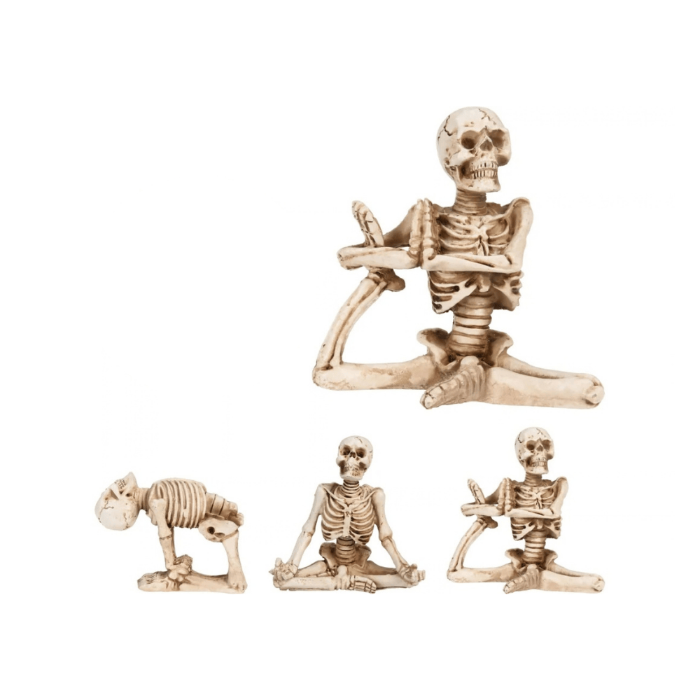 Alpha 55 Statuette Squelette Yoga 10 cm – Halloween