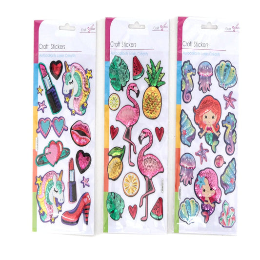 Alpha 55 Sticker avec sequins