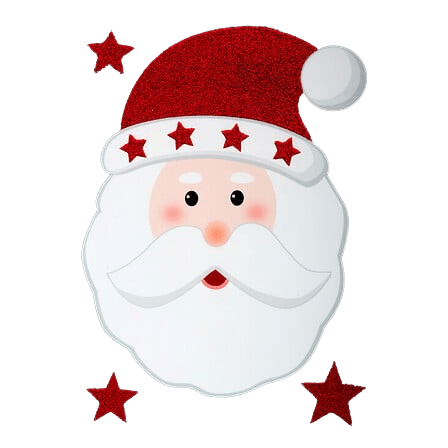 Alpha 55 Sticker pailleté de Noël