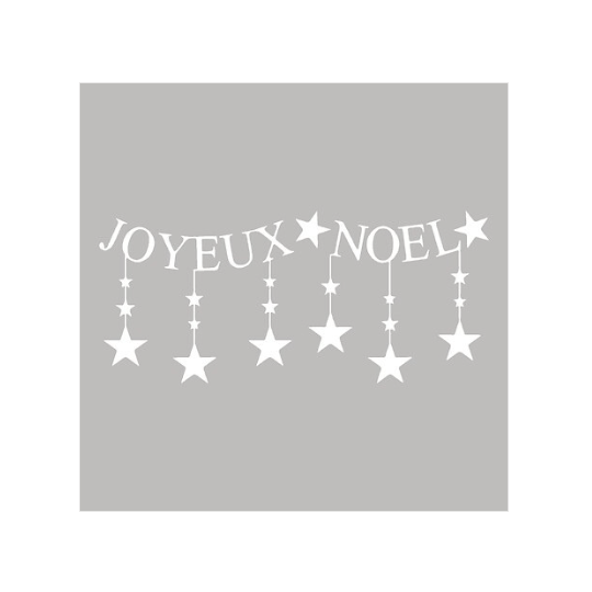 Alpha 55 Sticker Sticker décoratif "Joyeux Noël"