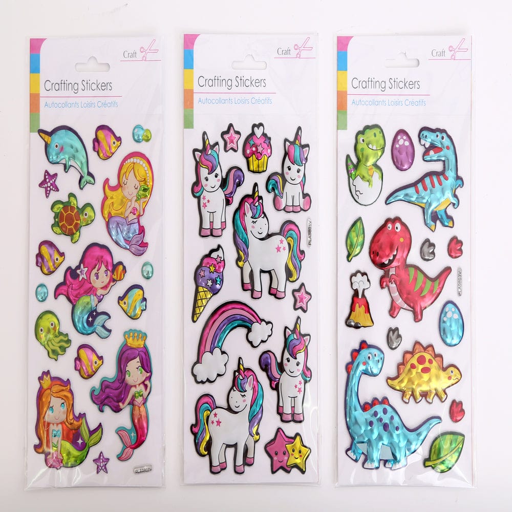 Alpha 55 Stickers décoratifs métallisés