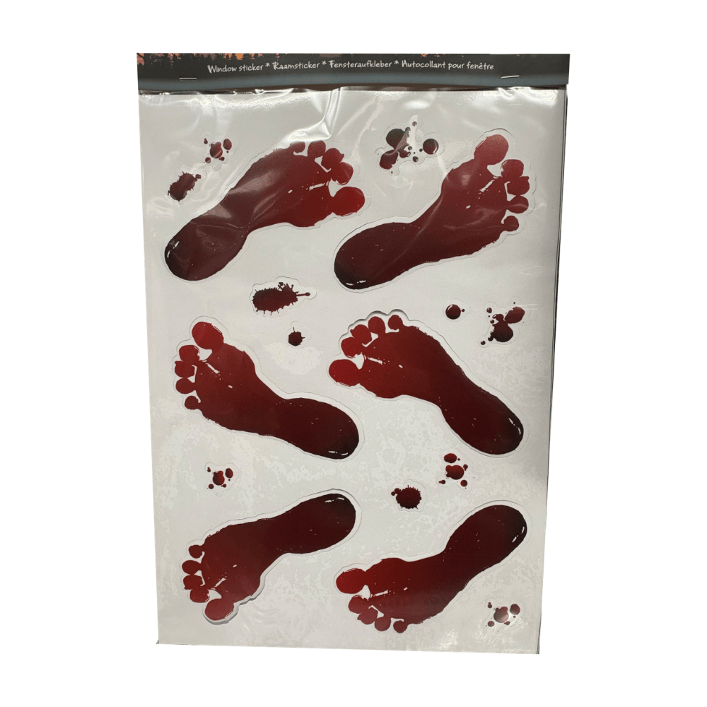 Alpha 55 Stickers Empreintes Sang – Décoration Halloween