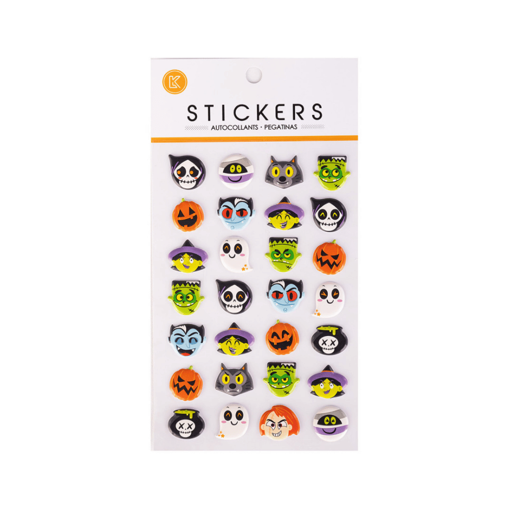 Alpha 55 Stickers fun déco d’Halloween