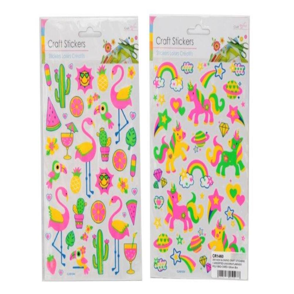 Alpha 55 Stickers phosphorescents décoratifs