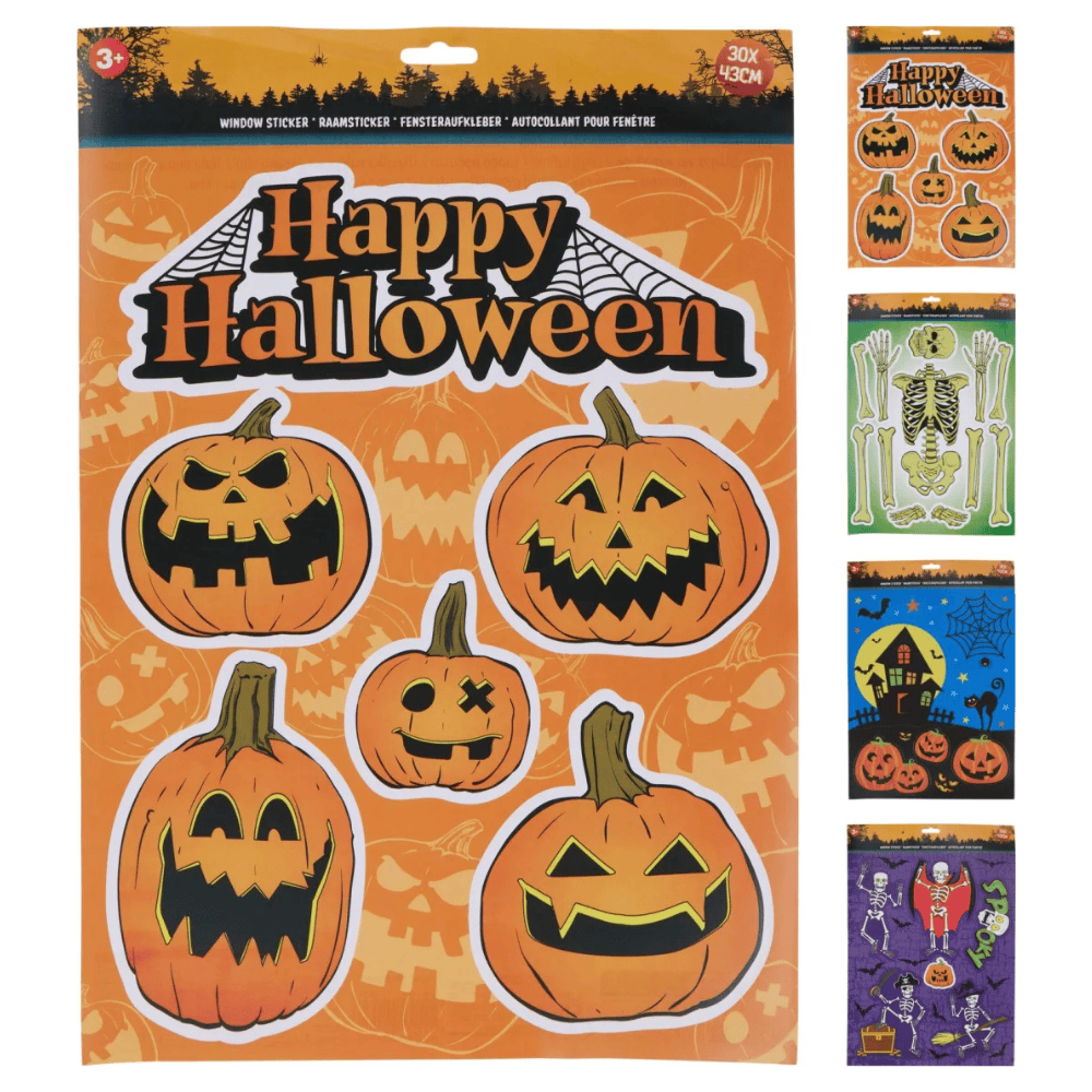 Alpha 55 Stickers Variés – Décoration Halloween