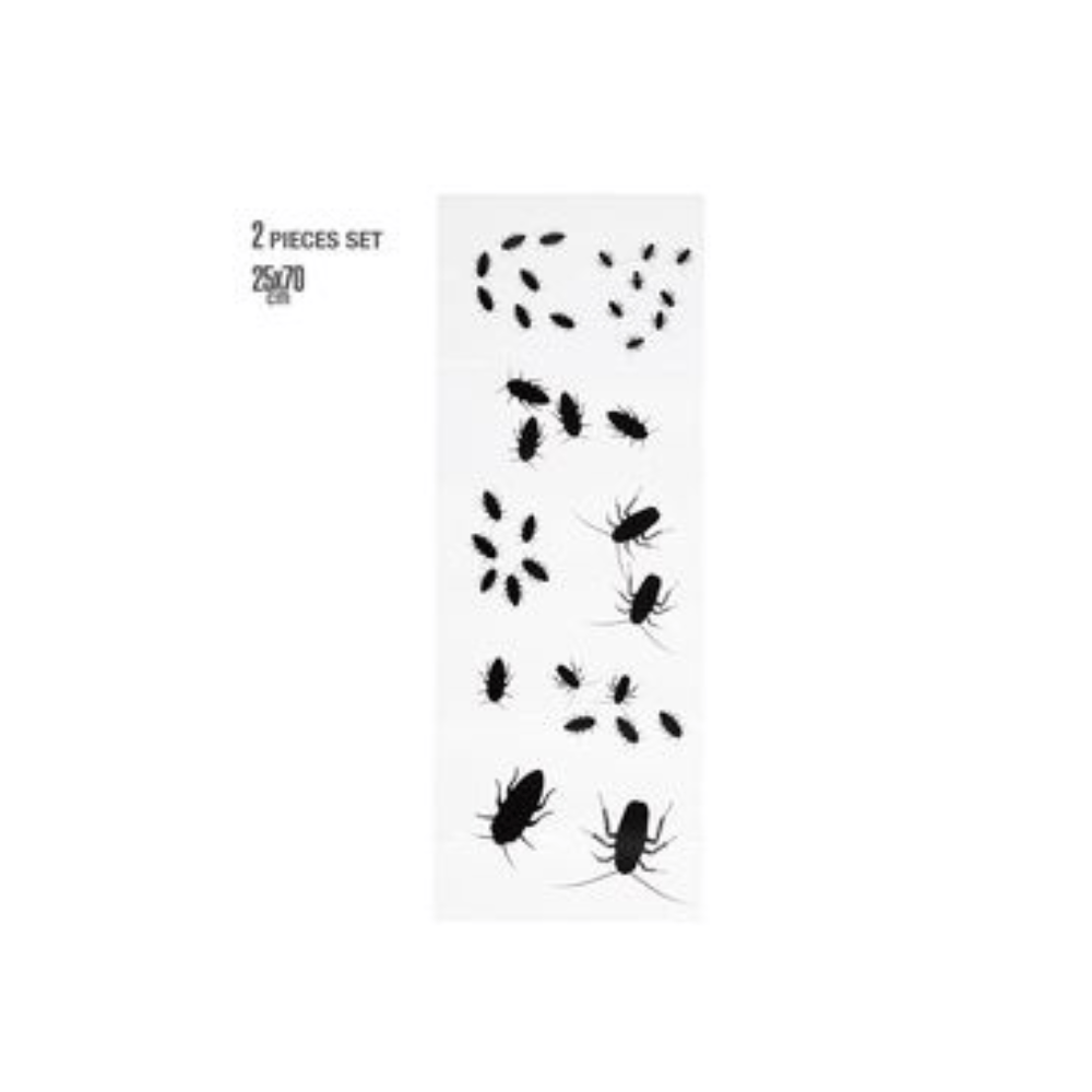Alpha 55 Stickers Vitre Insectes 25 x 70 cm Halloween