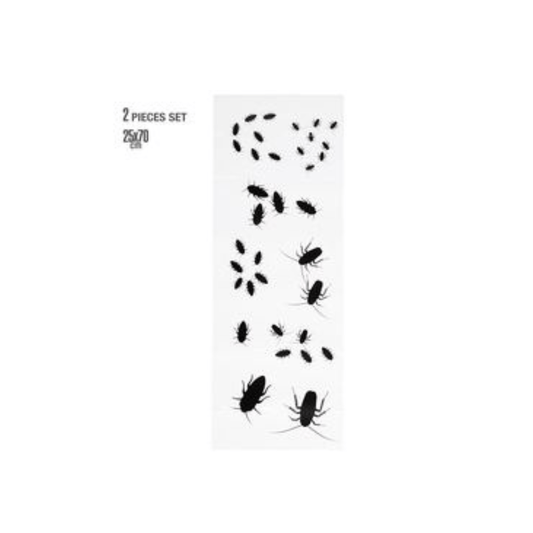 Alpha 55 Stickers Vitre Insectes 25 x 70 cm Halloween