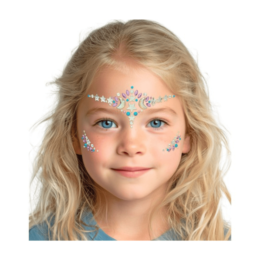 Alpha 55 Strass Visage Enfant Sorcière – Halloween