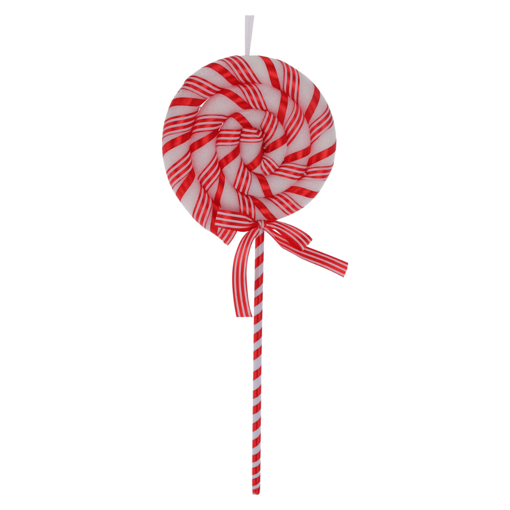 Alpha 55 Sucette lumineuse LED rouge-blanc – Déco Noël