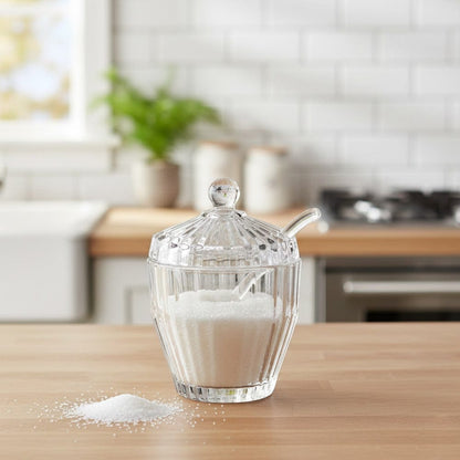 Alpha 55 Sucrier en Cristal – Éclat Prestigieux