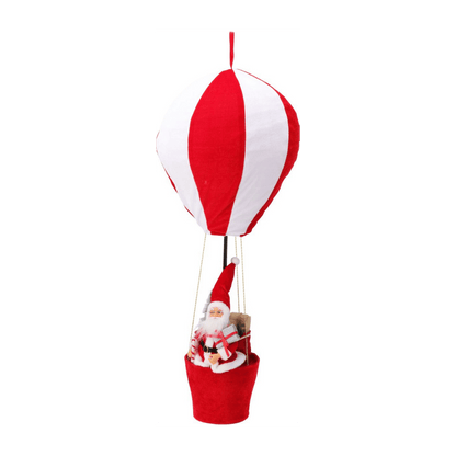 Alpha 55 Sujet de Noel Ballon avec Père Noël – décoration de Noël à suspendre