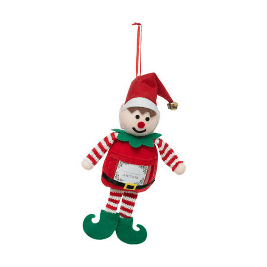Alpha 55 Sujet de Noel Lutin de Noël personnalisable à suspendre