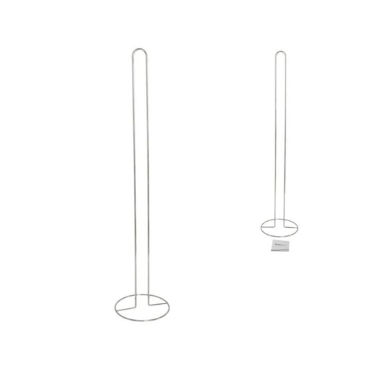 Alpha 55 Support Papier Toilette Métal Argenté – Design Pratique