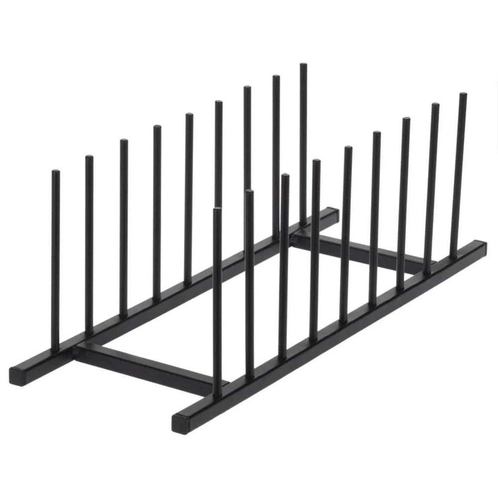 Alpha 55 Support pour Assiette en Métal Noir – Stable & Élégant