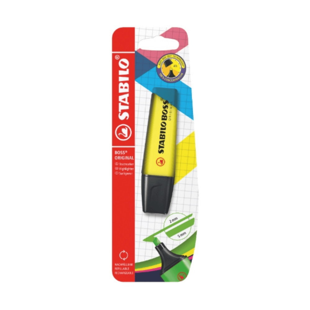 Alpha 55 Surligneur STABILO BOSS Original Jaune