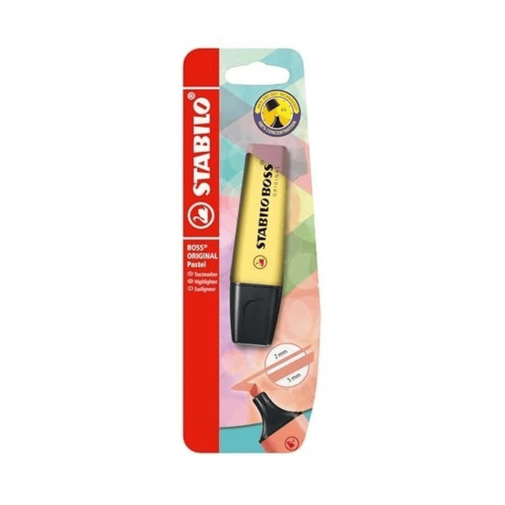 Alpha 55 Surligneur STABILO BOSS Original Pastel Paille