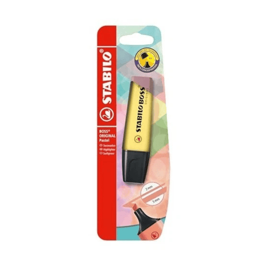 Alpha 55 Surligneur STABILO BOSS Original Pastel Paille