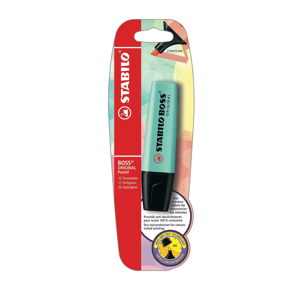 Alpha 55 Surligneur STABILO BOSS Original Pastel Turquoise