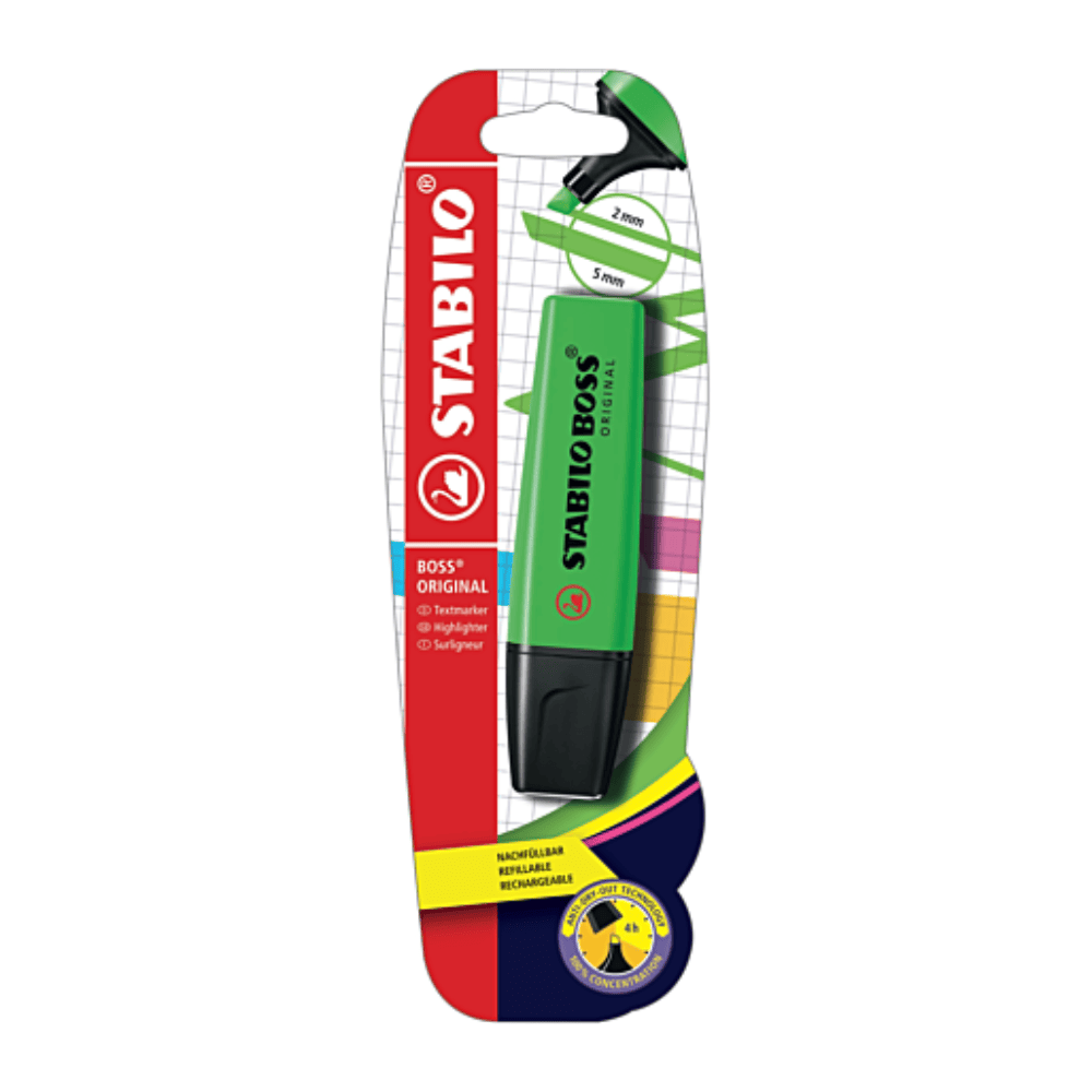 Alpha 55 Surligneur STABILO BOSS Original Vert