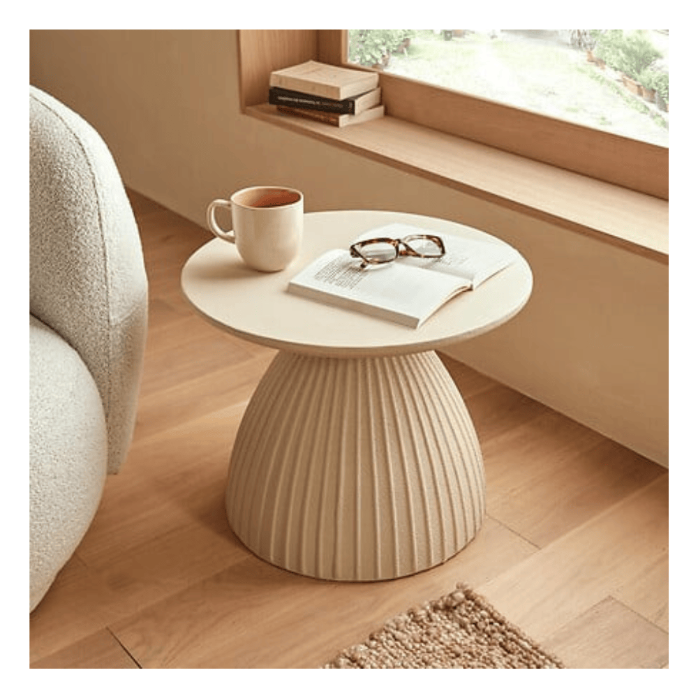 Alpha 55 Table Basse Fylis Magnésie Ivoire